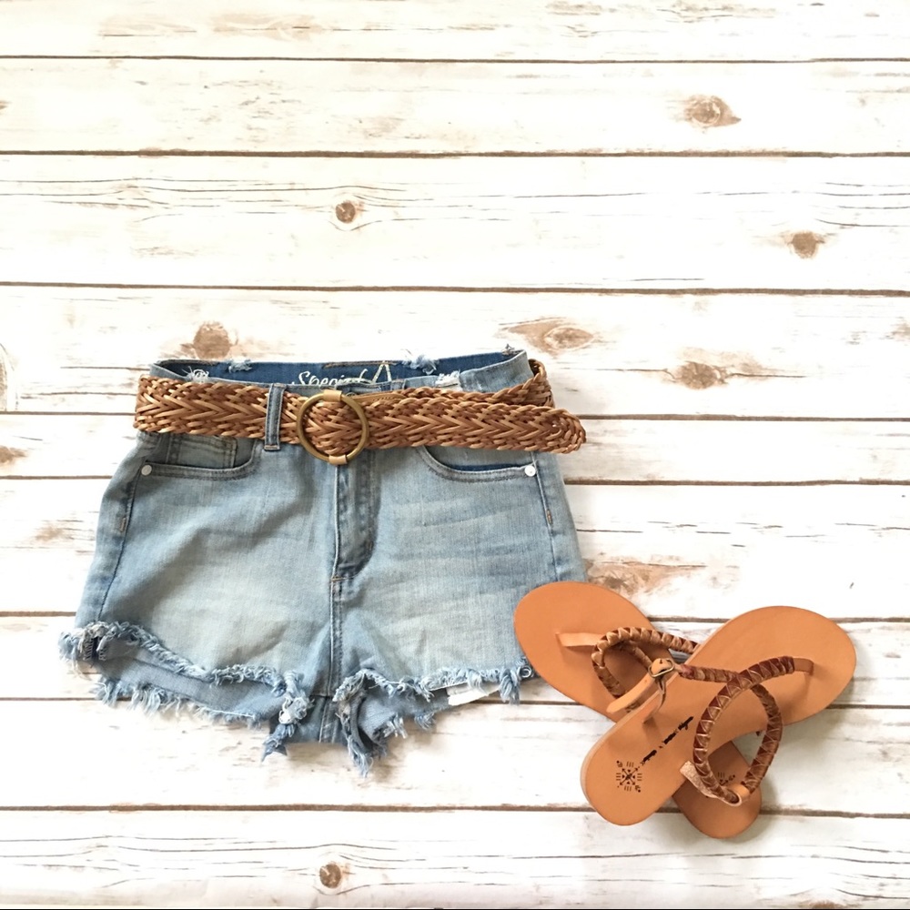 Mixit Boho Woven Leather Belt